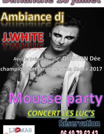 MOUSSE PARTY / CONCERT LES LUC'S / SHOW QUENTIN DEE