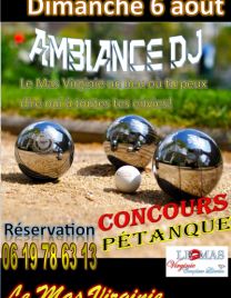 MOUSSE PARTY /  CONCOURS DE PETANQUE /AMBIANCE DJ