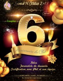 6ème Anniversaires du club