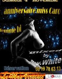 ANNIVERSAIRE MISS CARO / SOIREE FEMME BI