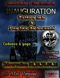 INAUGURATION TATTOO INK & LES FEES DE BEAUTE