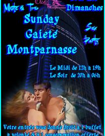 SUNDAY GAIETÉ MONTPARNASSE