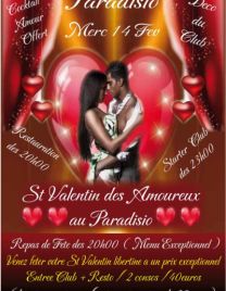 ST VALENTIN CQUINE AU PARADISIO