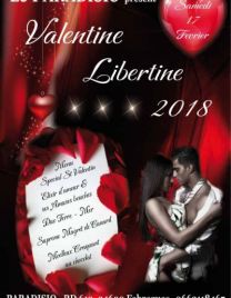 ST VALENTIN LIBERTINES AU PARADISIO