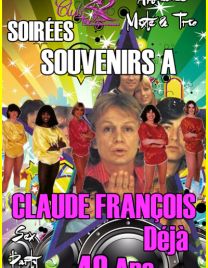 SOUVENIRS A CLAUDE FRANÇOIS