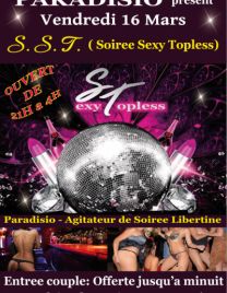 TOPLESS PARTY AU PARADISIO