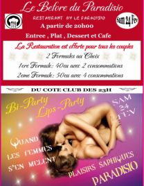 LIPS PARTY - BI PARTY AU PARADISIO