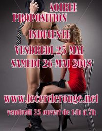 SOIREE PROPOSITION INDECENTE