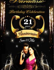 EVENEMENT 21 EME ANNIVERSAIRE DU PARADISIO