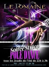 tous les jeudis soirs Strip Club Libertin du Domaine