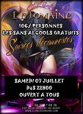 SAMEDI 7 JUILLET SAMEDI OUVERT A TOUS DECOUVERTE