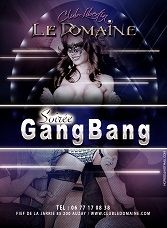 Tous les VENDREDI GANG BANG ET TRIO