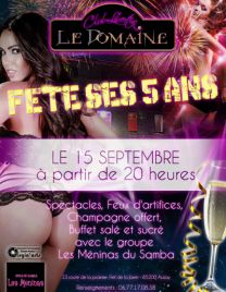 LES 5 ANS DU DOMAINE