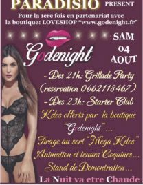 SOIREE SEXTOY'S AVE LA BOUTIQUE GODENIGHT