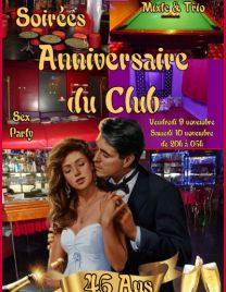 ANNIVERSAIRE DU CLUB