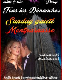 SUNDAY GAIETÉ MONTPARNASSE