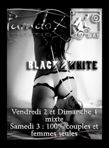 Soirée du Paradox Soiree Black &amp; White02