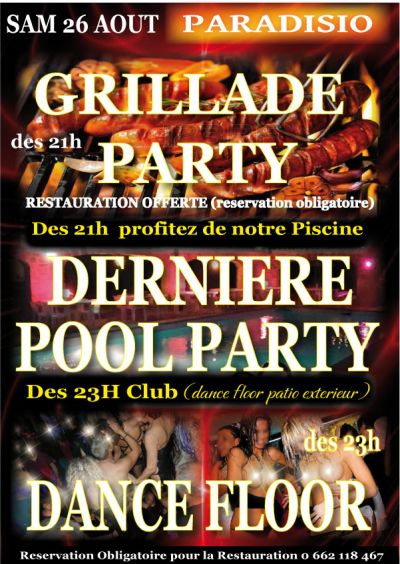 DERNIERE POOL PARTY 