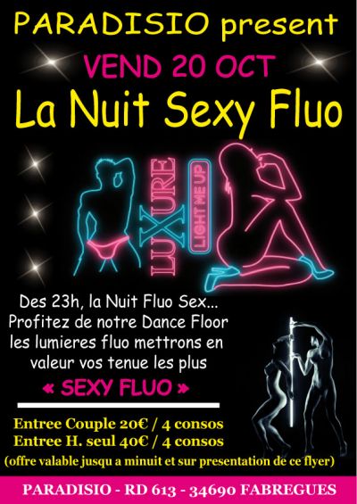 SOIREE FLUO SEXY