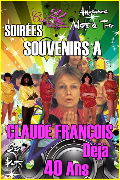 SOUVENIRS A CLAUDE FRANÇOIS